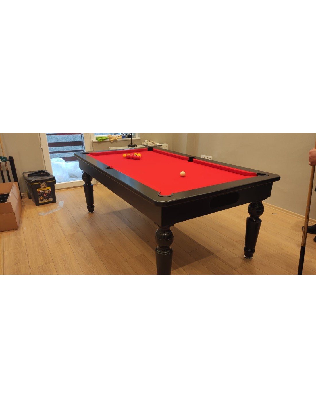 OneTable Classic Amerikan Bilardo Masası (Siyah)