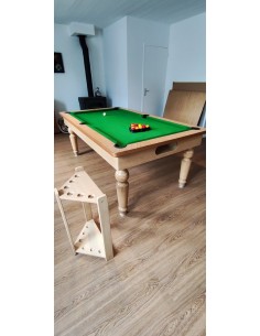 OneTable Classic Amerikan Bilardo Masası (Beyaz) 2