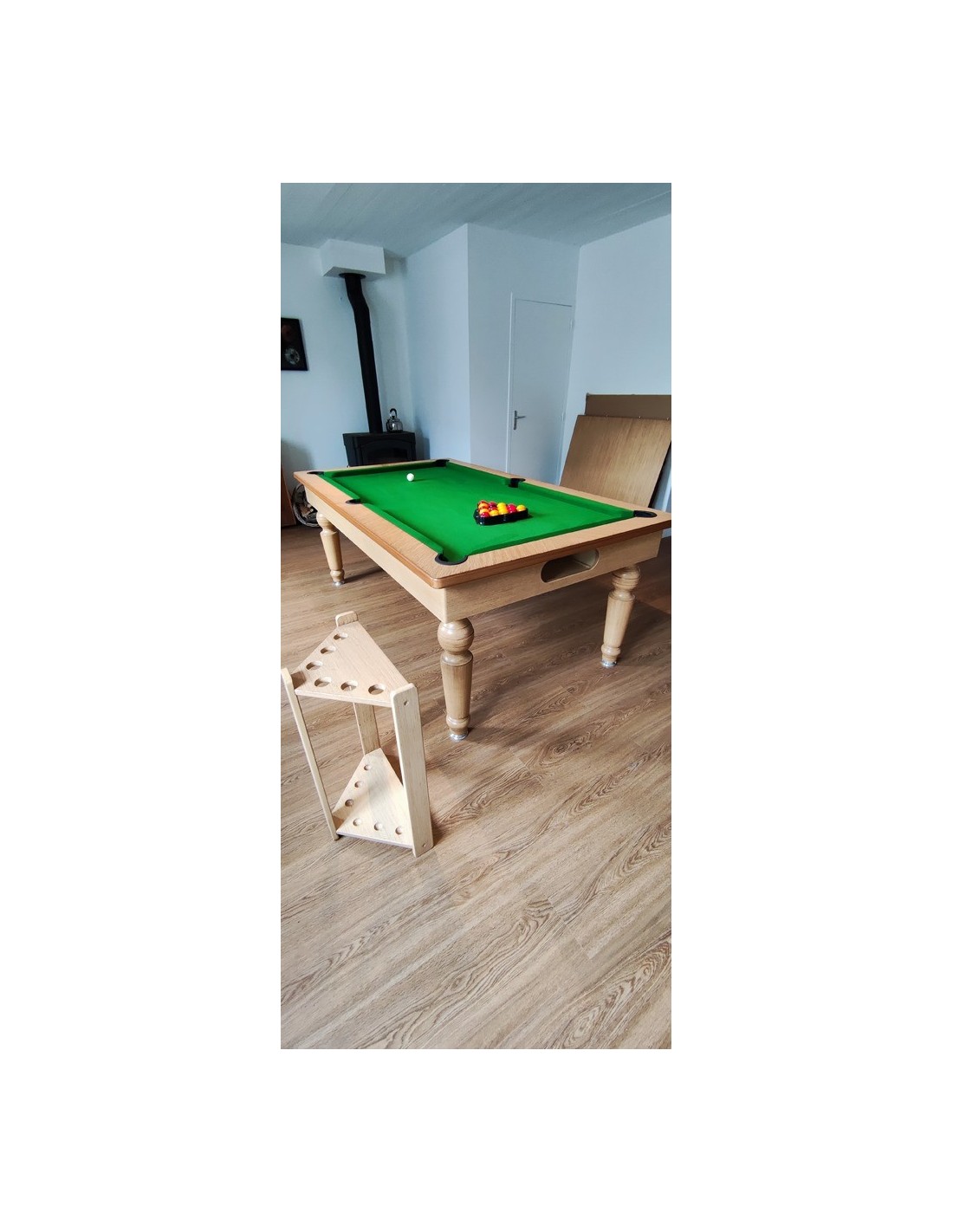 OneTable Classic Amerikan Bilardo Masası (Beyaz)