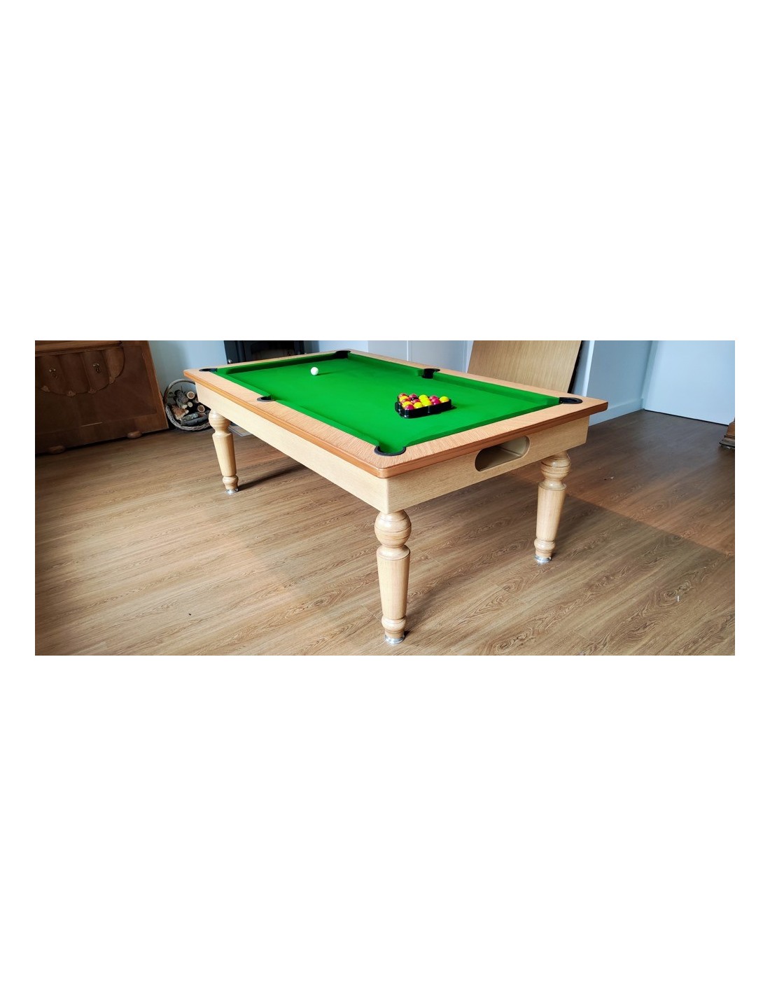 OneTable Classic Amerikan Bilardo Masası (Beyaz)