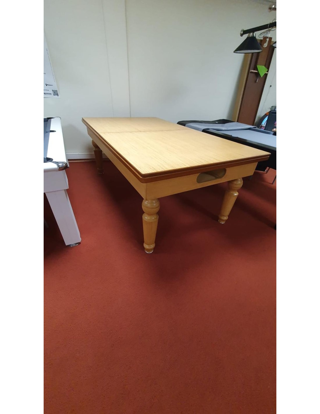 OneTable Classic Amerikan Bilardo Masası (Beyaz)